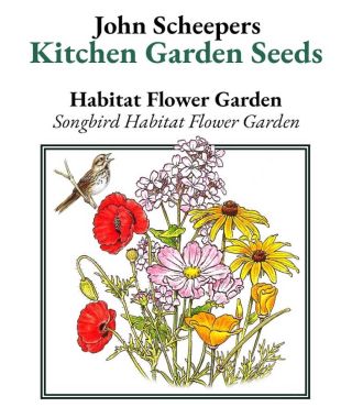 Songbird Habitat Flower Garden